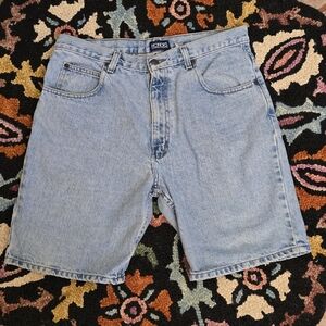 🔥🔥Y2k HONOR Light Blue Denim Men's Shorts🔥🔥 SIZE 33/34